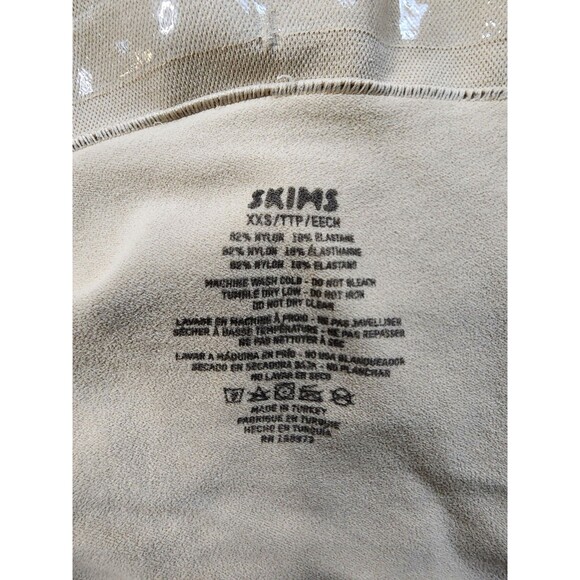 Skims High-Waisted Mid Thigh Short Shapewear Womens XXS Mica NWOT - Picture 5 of 6